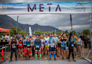 Más de 500 personas participaron en la Triple Corona de trail running